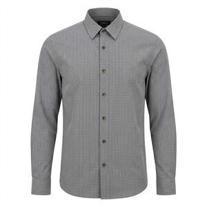 Theory Sylvain Accolade Button Down Shirt Men's XL Black White - CJ